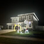 Commercial property with Christmas lights installation near me in Central Florida