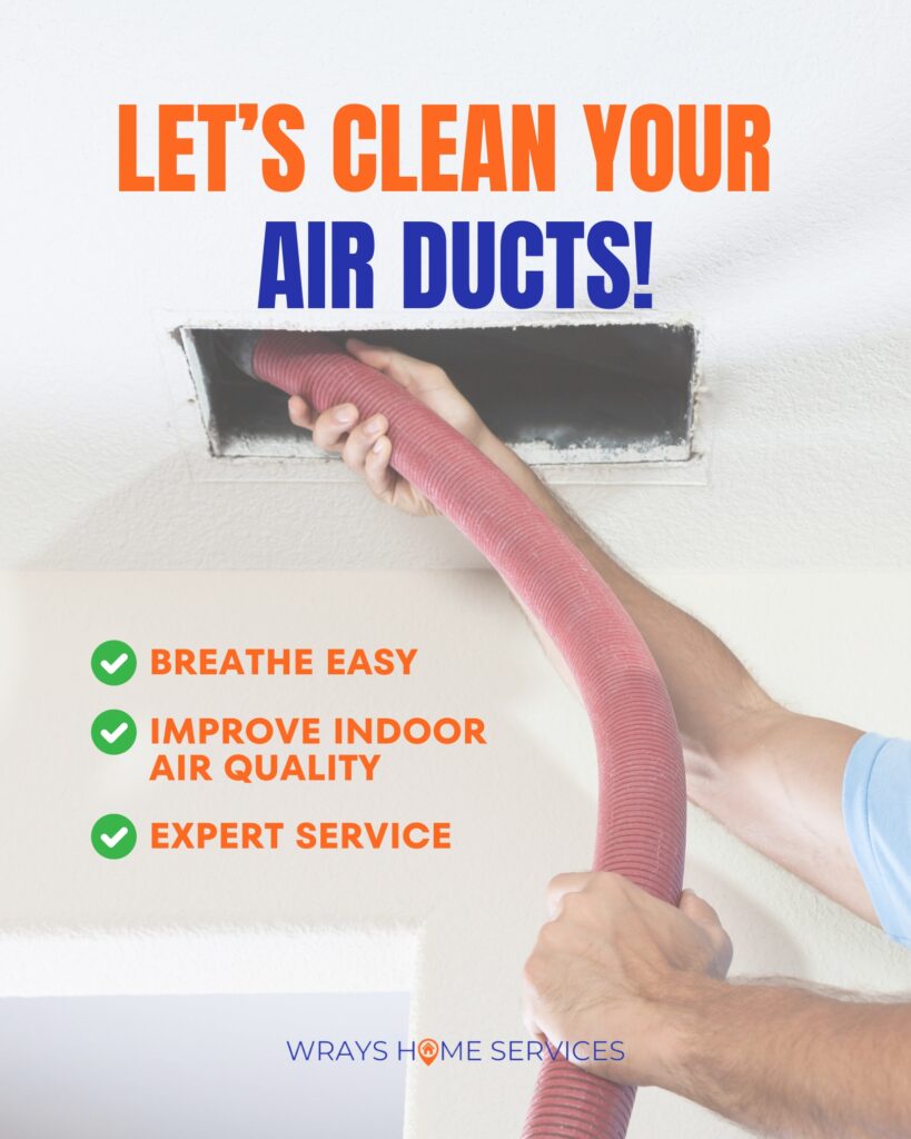 Technician performing best air duct cleaning services near me in Central Florida