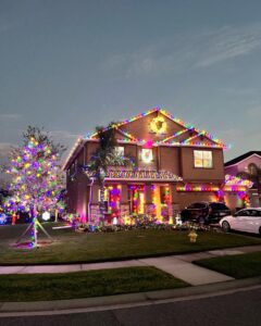 Christmas lights installation services