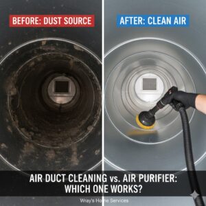 Air Duct Cleaning vs Air Purifiers Which One Actually Removes Dust?
